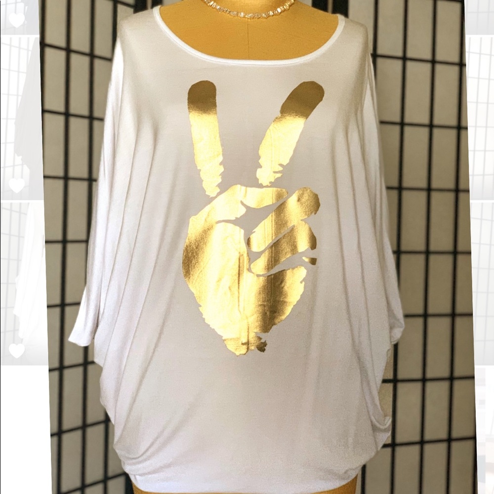 Gorgojos peace sign tunic